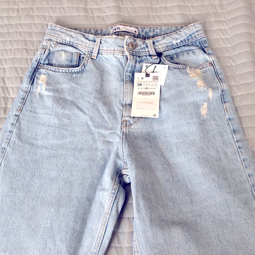 Zara Z1975 full length slit jeans - Picture 12 of 14